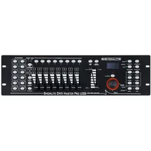 Showlite Master Pro 192 Kanal DMX Controller Schwarz