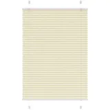 vidaXL Plissee Creme 95x150 cm Stoffbreite 94,4 cm Polyester
