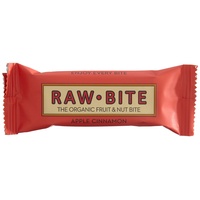RAWBITE Bio Riegel Apple Cinnamon, 12er Pack (12 x 50 g)
