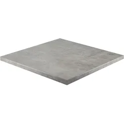 Oviala Business Quadratische Tischplatte aus Laminat 60 x 60 cm gewachster Beton Rivoli - Oviala