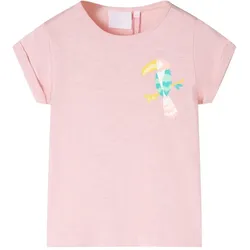 Kinder-T-Shirt Hellrosa 140