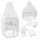 Waldin Babybett OWAL Kinderbett 7in1 mit Matratze, mitwachsendes Kinder-Bett