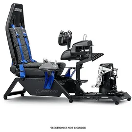 Next Level Racing Boeing Flight Simulator Commercial Cockpit Rennsimulationssitz Schwarz