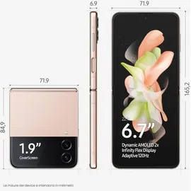 Samsung Galaxy Z Flip4 128 GB pink gold