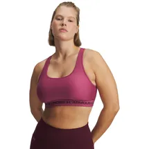 Under Armour Crossback Mid Bra Fuchsia Dusk S