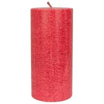 Kerzenfarm Hahn Stearin Stumpenkerze 135 x 64 mm rot