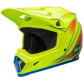 Bell MX-9 Mips Zone Neon-Gelb/Orange/Blau S