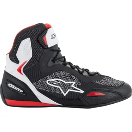 Alpinestars Faster 3 Rideknit Schwarz/Weiß/Rot 45