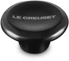 Le Creuset Deckelknopf Signature Nickel Schwarz 5,7 cm