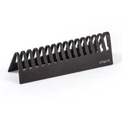KRUVE | Siebhalter für 15 Siebe | schwarz
