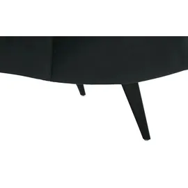 Switch Relaxliege Delphi Velours 80 x 91 x 166 cm Schwarz