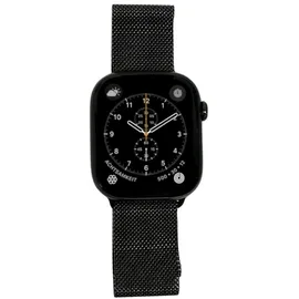 Apple Watch Series 10 GPS + Cellular 46 mm Titangehäuse schiefer Milanaise Armband schiefer S/M