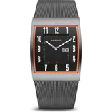 BERING Herren Analog Quarz Uhr mit Edelstahl Armband 52033-379