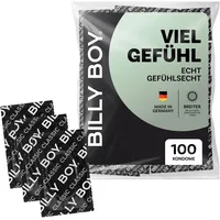 Billy Boy Viel Gefühl 100er | 56 mm | Gefühlsechte Kondome mit angenehmem Duft | (1x100 Stück)