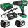Hikoki DS36DCWRZ inkl. 2 x 2,5 Ah + HSC II Koffer