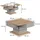 Vicco Movira Beige Eiche 80 x 45 cm