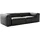 KAWOLA Sofa CELESTE 4-Sitzer Lederfaserstoff schwarz