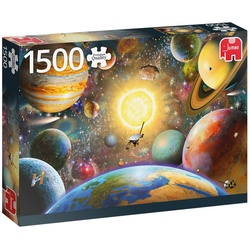 Jumbo Spiele Puzzle 18866 Schweben im Weltraum, 1500 Puzzleteile bunt
