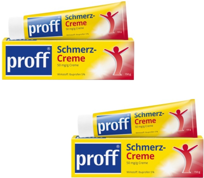 Proff Schmerzcreme 150g Doppelpack