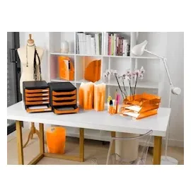 Exacompta 11346D Schreibtischablage Polystyrene Durchscheinend