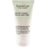 Jean&Len Jean & Len Feuchtigkeitsspendende Gesichtscreme Kaktusfeige Hyaluron, 50 ml