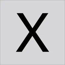RZB Buchstabe "X" 99223.013.X