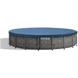 Intex Greywood Prism Frame Pool Set 549 x 122 cm inkl. Filterpumpe