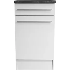 BASIC by Balculina Unterschrank Jazz 50 x 90 x 60 cm Weiß