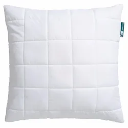 Baumwollkissen FAN "f.a.n. Medisan Sensitive", weiß, B:80cm L:80cm, Bezug: 100% Baumwolle. Füllung: 100% Polyester, Kopfkissen