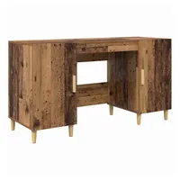 VidaXL Schreibtisch Altholz Braun