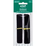 Gründl Klettband selbstklebend Schwarz 60 cm x 20 mm Handarbeit - Gründl
