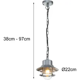 Elstead Lighting Elstead Lighting, Gartenbeleuchtung, Copenhagen E27 IP44