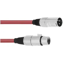 Omnitronic XLR Verbindungskabel 1x XLR-Stecker 3 polig - 1x XLR-Buchse 3 polig 5,00m (30220905)