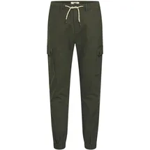 Blend BHSellini Cargohose Regular grün 34