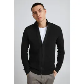 !Solid Strickjacke SOLID "Strickjacke SDNicklas", Herren, Gr. L, schwarz, Obermaterial: 100% Baumwolle CO., Strickjacken Strickjacke