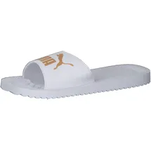 Puma Purecat Badelatsche Herren Puma White/Puma Team Gold 44,5