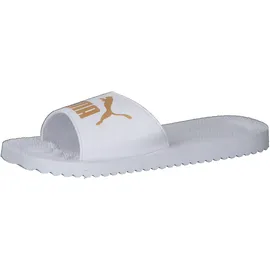 Puma Purecat Badelatsche Herren Puma White/Puma Team Gold 44,5