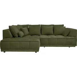 werk2 Eckcouch Polyester L-Form grün