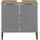 home24 Waschbeckenunterschrank Denver 60 x 60 cm Grau