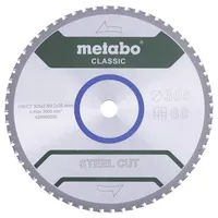 Metabo Steel Cut Classic 165 x 20 mm 628651000