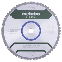 Metabo Steel Cut Classic 165 x 20 mm 628651000