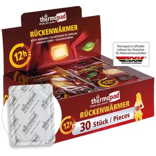 Thermopad Körperwärmer 30 Stück Thermopad Rückenwärmer, auch geeignet als Nackenwärmer, Schulterwärmer oder Nierenwärmer