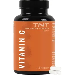 TNT Vitamin C (750mg) hilft dem Immunsystem, mindert Müdigkeit und Erschöpfung