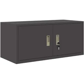 vidaXL Aufbewahrungsschrank 90 x 40 x 40 cm Schwarz