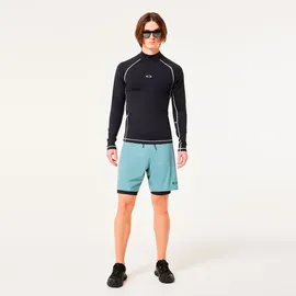 OAKLEY Rashguard Langarm Schwarz M