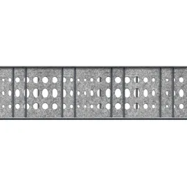 zaun|zu® Sichtschutzstreifen 260 x 1 cm Hellgrau