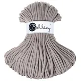 Bobbiny 5 mm Flechtkordel 100 m Grau-Violett