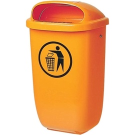 SULO Abfallbehälter H650xB395xT250mm 50l orange SULO