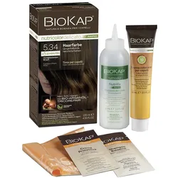 BIOKAP Haarfarbe Nutricolor Delicato Rapid Honig Kastanienbraun 5.34 135 ml
