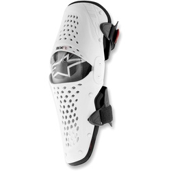 Alpinestars SX-1, Knie - Weiß/Schwarz - XXL